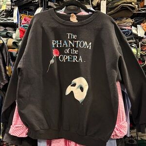 Vintage Phantom of the Opera Black Sweatshirt